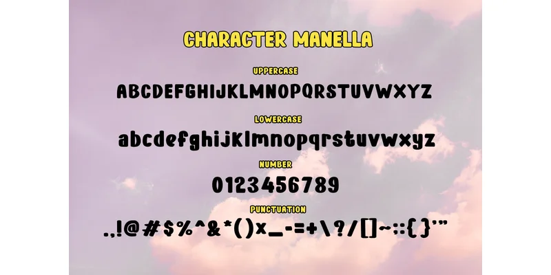 Manella Font by Minimalist Eyes — Display Font — thumbnail 7
