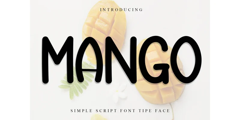 Mango Font by PiPi Creative — Display Font