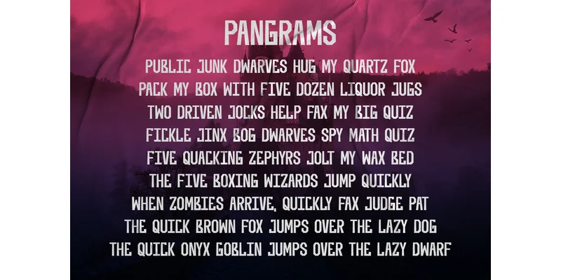 Mansion Font by Hoperative Design — Display Font — thumbnail 7