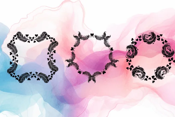 Maori Feathers Badge by MOMAT THIRTYONE — Dingbats Font — thumbnail 6