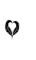 Maori Feathers Heart by MOMAT THIRTYONE — Dingbats Font — thumbnail 4