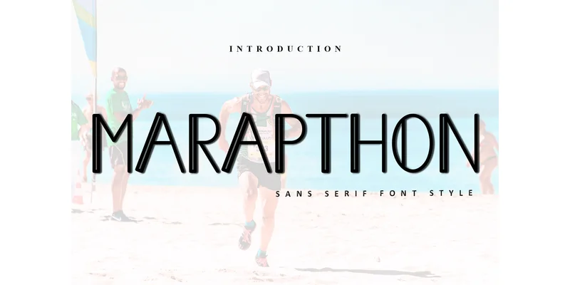 Marapthon Font by FreshTypeINK — Display Font