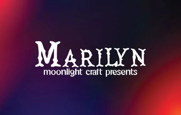 Marilyn by moonlight craft — Slab Serif Font