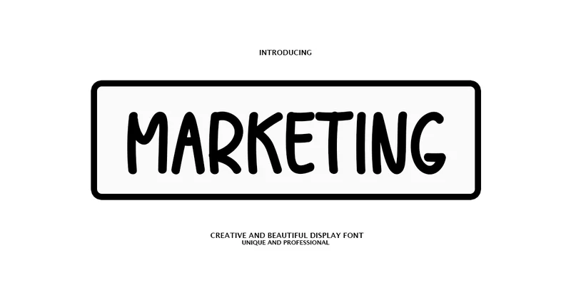 Marketing Font by PAYJHOshop — Sans Serif Font