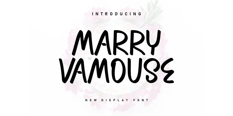 Marry Vamouse Font by ArtLine Design — Display Font