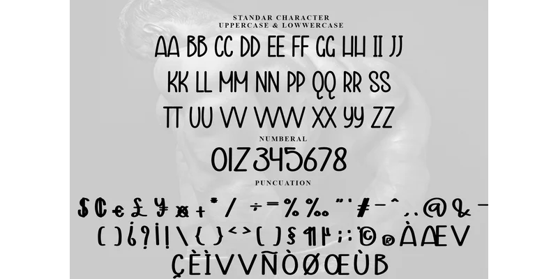 Masculine Font by Preketek texs — Display Font — thumbnail 5