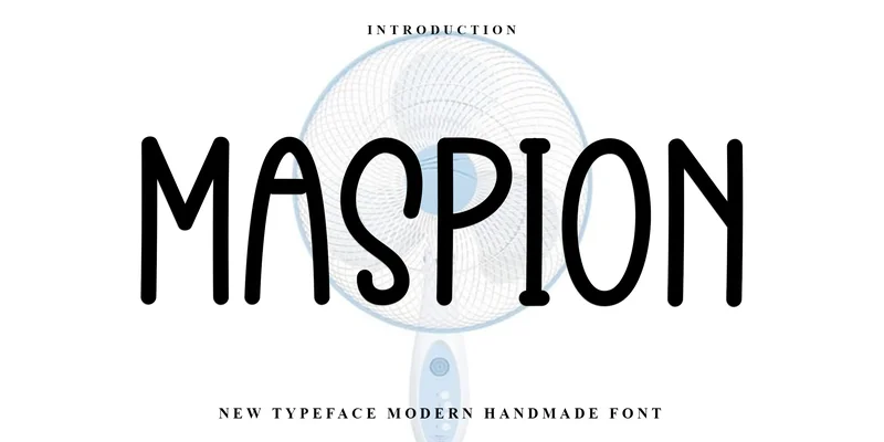 Maspion Font by FreshTypeINK — Display Font