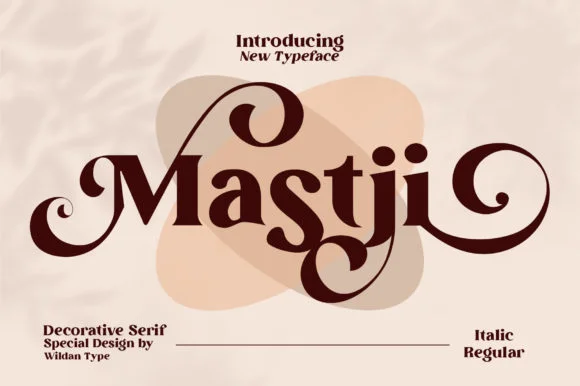 Mastji by Wildan Type — Slab Serif Font
