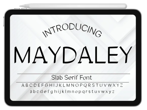 Maydaley by Pukka De — Slab Serif Font