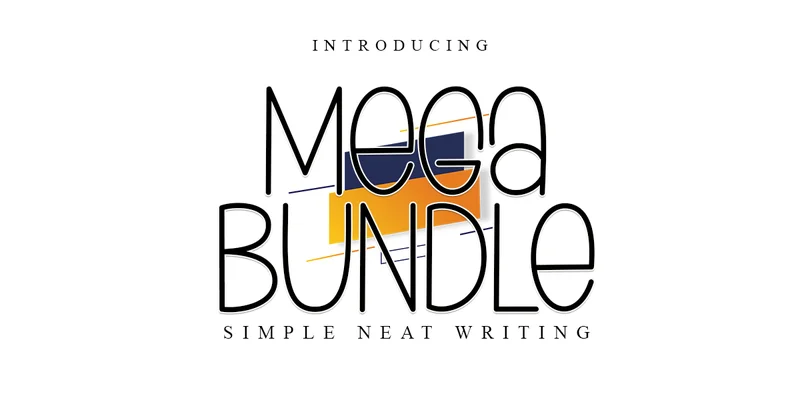 Mega Bundle Font by PAYJHOshop — Sans Serif Font
