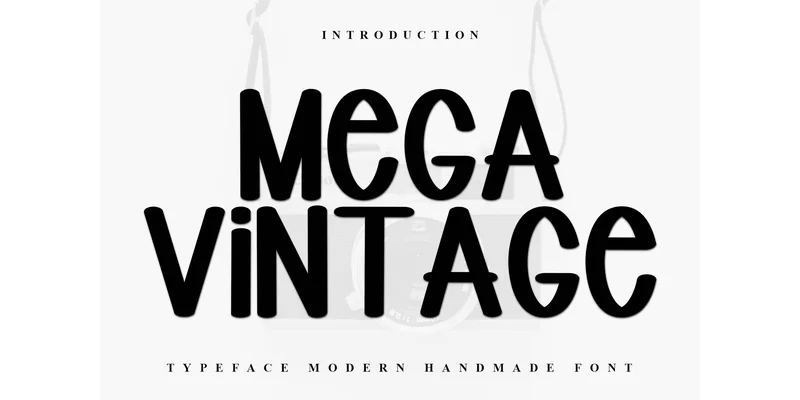 Mega Vintage Font by Inermedia STUDIO — Sans Serif Font