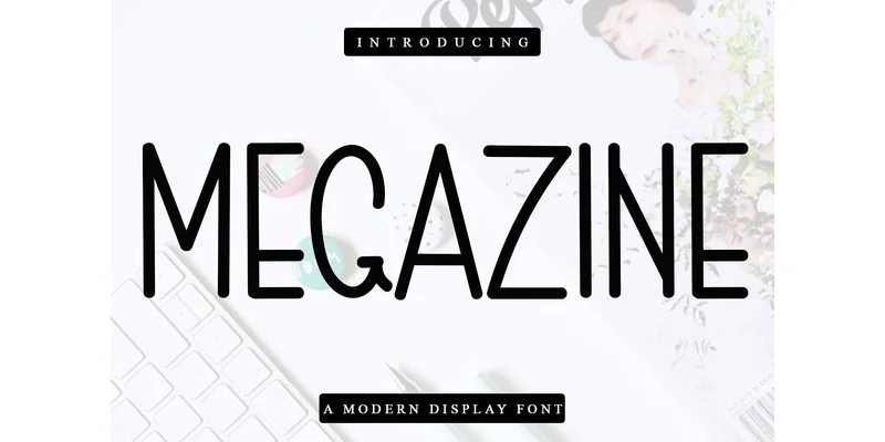 Megazine Font by PiPi Creative — Sans Serif Font