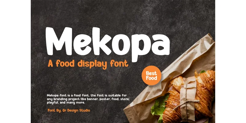 Mekopa Font by qrdesignstd — Display Font