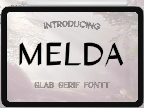 Melda by Pukka De — Slab Serif Font
