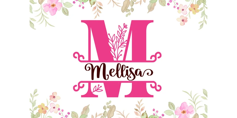 Mellissa Monogram Font by QueenCraft by QueenCraft — Decorative Font