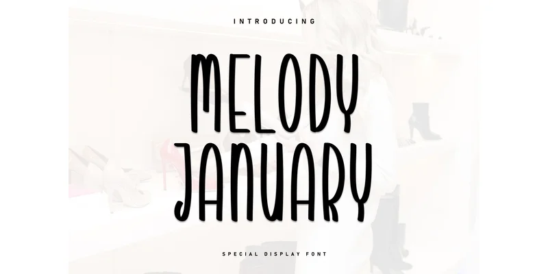 Melody January Font by Berkah Shop — Display Font