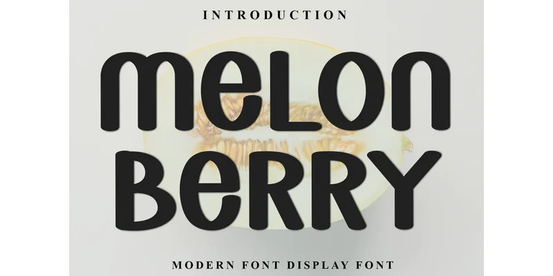 Melon Berry Font by Inermedia STUDIO — Display Font
