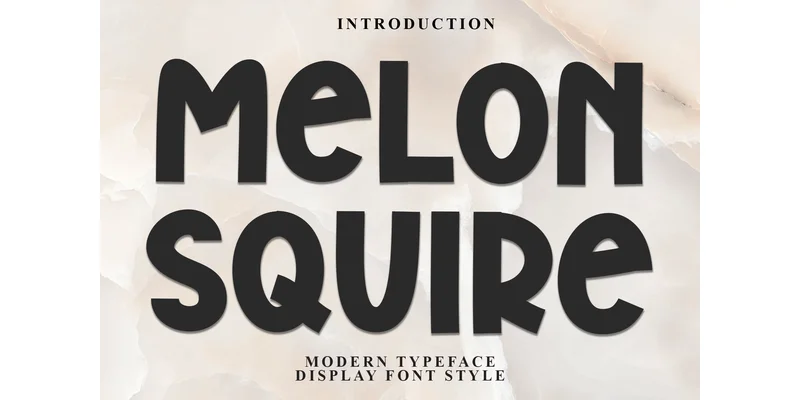 Melonsquire Font by Inermedia STUDIO — Display Font
