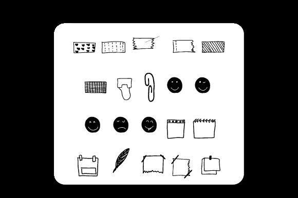 Memoriam Clip Art by Ciriative — Dingbats Font