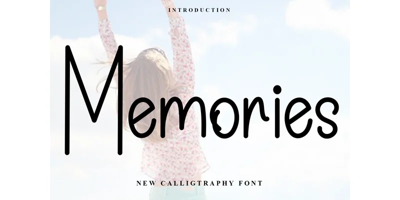 Memories Font by FreshTypeINK — Sans Serif Font