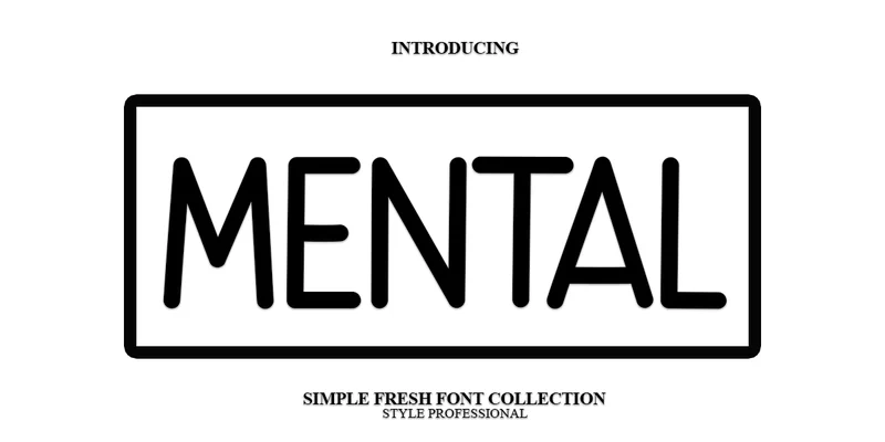 Mental Font by PAYJHOshop — Sans Serif Font
