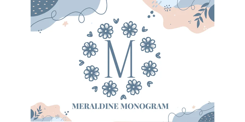 Meraldine Monogram Font by Letterayu by Letterayu — Decorative Font
