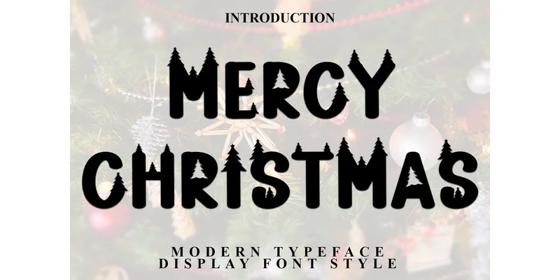 Mercy Christmas Font by Inermedia STUDIO by Inermedia STUDIO — Decorative Font