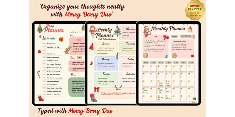 Merry Berry Duo Font by StillViiStudio — Display Font — thumbnail 3
