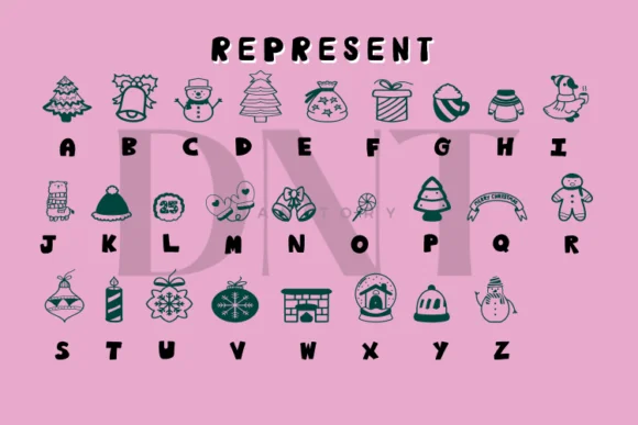 Merry Christmas by danita.kukkai — Dingbats Font — thumbnail 2
