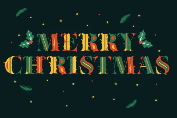 Merry Christmas by KDP Effortless Profits — Color Fonts Font