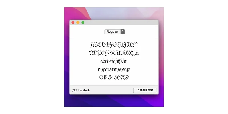 Merry Christmas Font by komsan_ks — Display Font — thumbnail 5