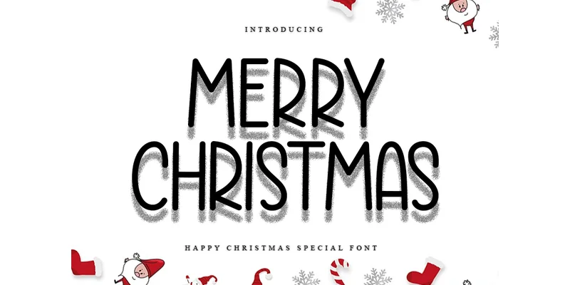 Merry Christmas Font by PAYJHOshop — Sans Serif Font