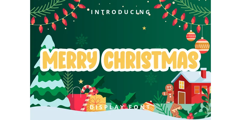 Merry Christmas Font by Planetz studio — Display Font