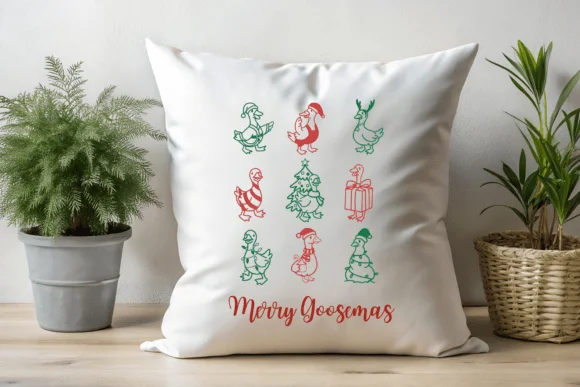 Merry Goosemas by Pui Art — Dingbats Font — thumbnail 2