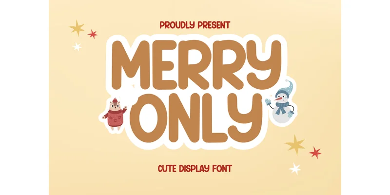 Merry Only Font by SiapGraph — Display Font
