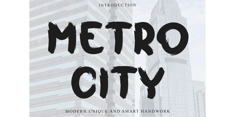 Metro City Font by Inermedia STUDIO — Display Font