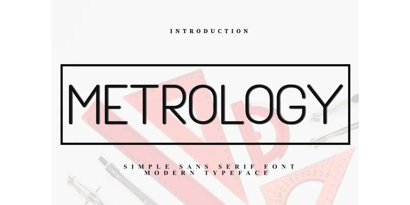 Metrology Font by Inermedia STUDIO — Sans Serif Font