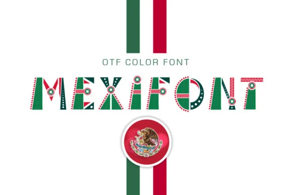 Mexifont by Peliken — Color Fonts Font