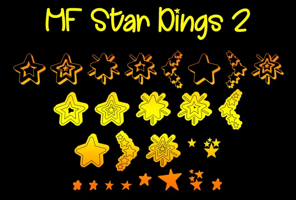 MF Star Dings 2 by Misti — Dingbats Font