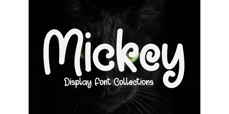Mickey Font by 21Design — Display Font
