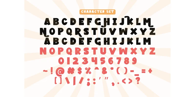 Mickey Girly Regular Font by Letterayu — Display Font — thumbnail 5