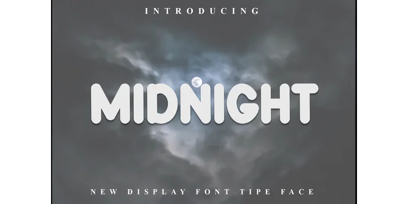 Midnight Font by PiPi Creative — Display Font