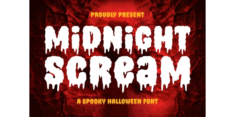 Midnight Scream Font by Jasm (7NTypes) by Jasm (7NTypes) — Display Font