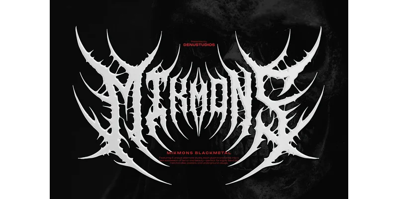 Mikmons Font by Denustudios by Denustudios — Blackletter Font