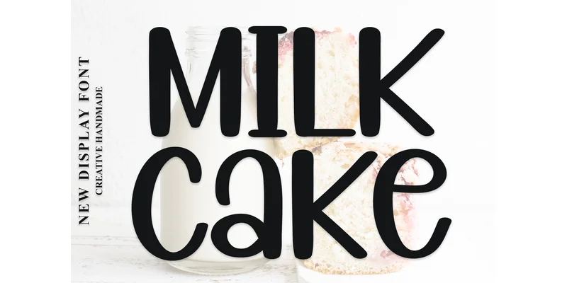 Milk Cake Font by Inermedia STUDIO — Display Font