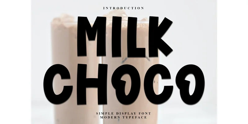 Milk Choco Font by Inermedia STUDIO — Display Font