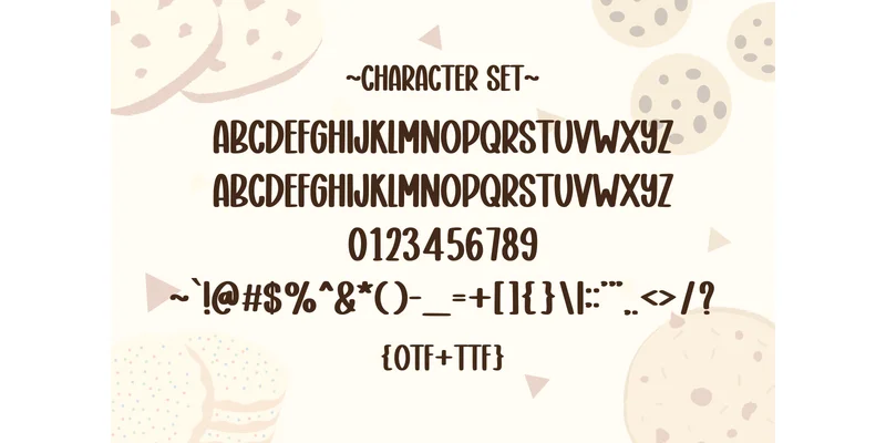 Milk Cookies Font by SiapGraph — Sans Serif Font — thumbnail 3