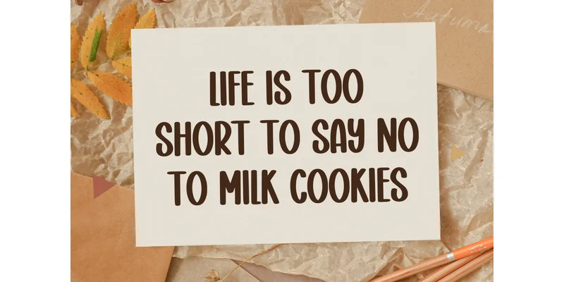 Milk Cookies Font by SiapGraph — Sans Serif Font — thumbnail 5
