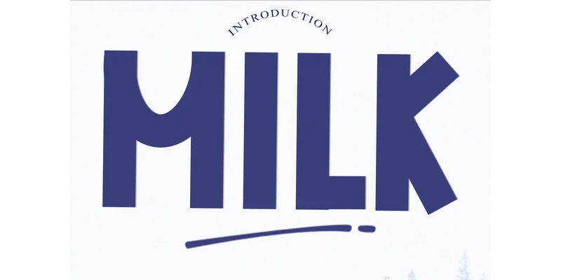 Milk Font by Inermedia STUDIO — Display Font