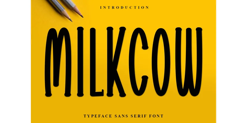 Milkcow Font by Inermedia STUDIO — Display Font